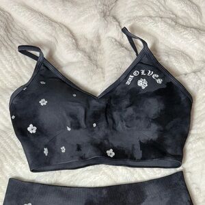 Darc Sport Black Cherry Ghost Clouds Sport Bra